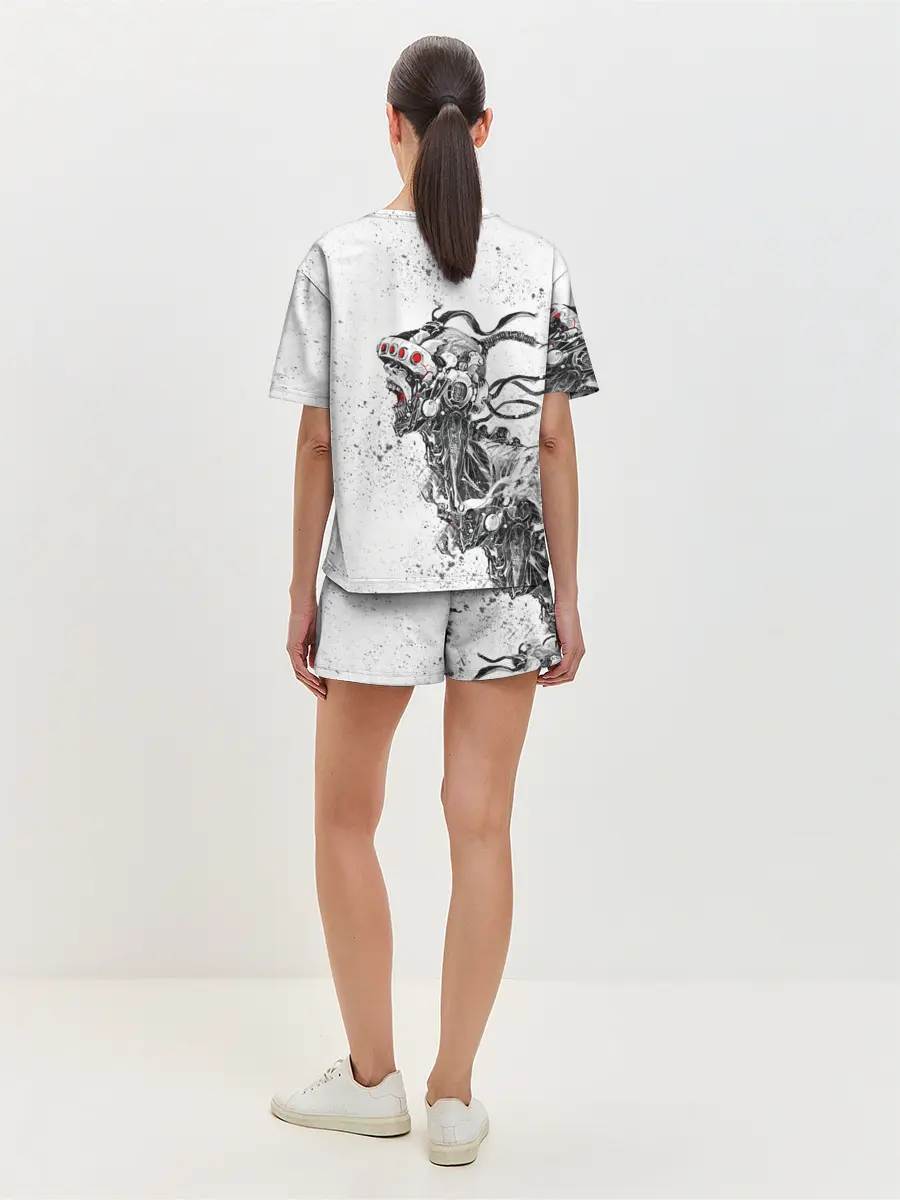 Женская пижама с шортами / CYBERPUNK 2077