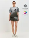 Женская пижама с шортами / Орёл над лесом