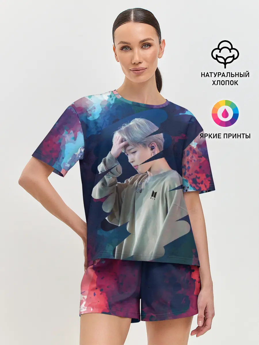 Женская пижама с шортами / BTS. Jimin