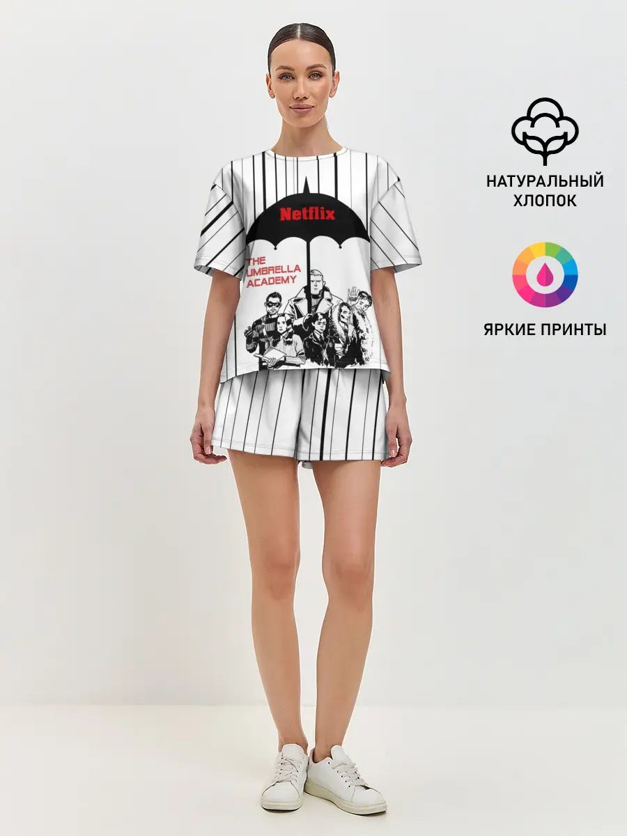 Женская пижама с шортами / The Umbrella Academy Season 3