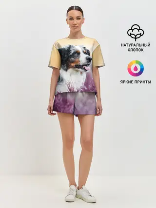 Женская пижама с шортами / Австралийская Овчарка