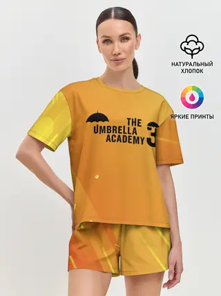 Женская пижама с шортами / АКАДЕМИЯ АМБРЕЛЛА 3.