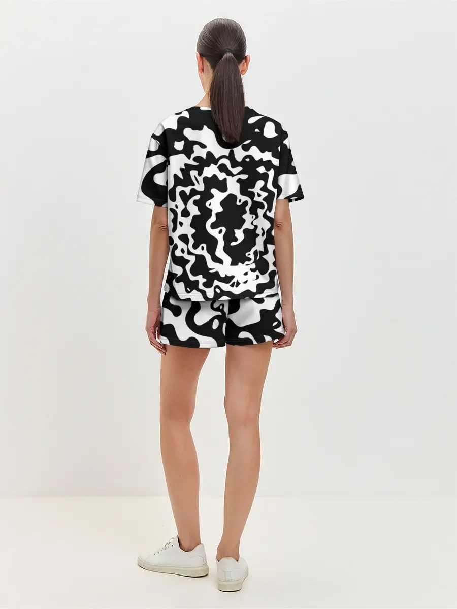 Женская пижама с шортами / HAUNTED FAMILY