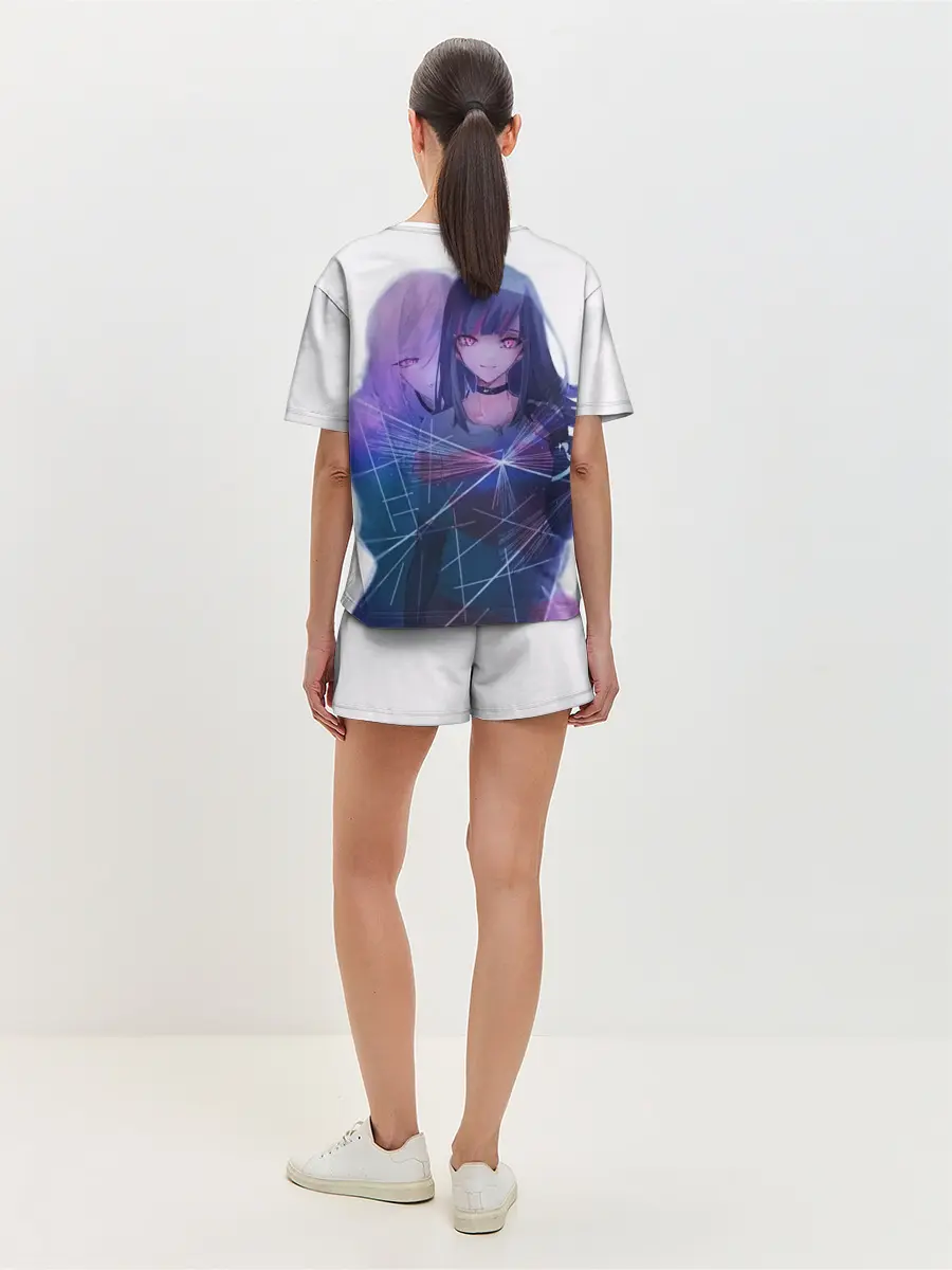 Женская пижама с шортами / акудама драйв