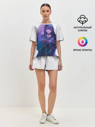 Женская пижама с шортами / акудама драйв