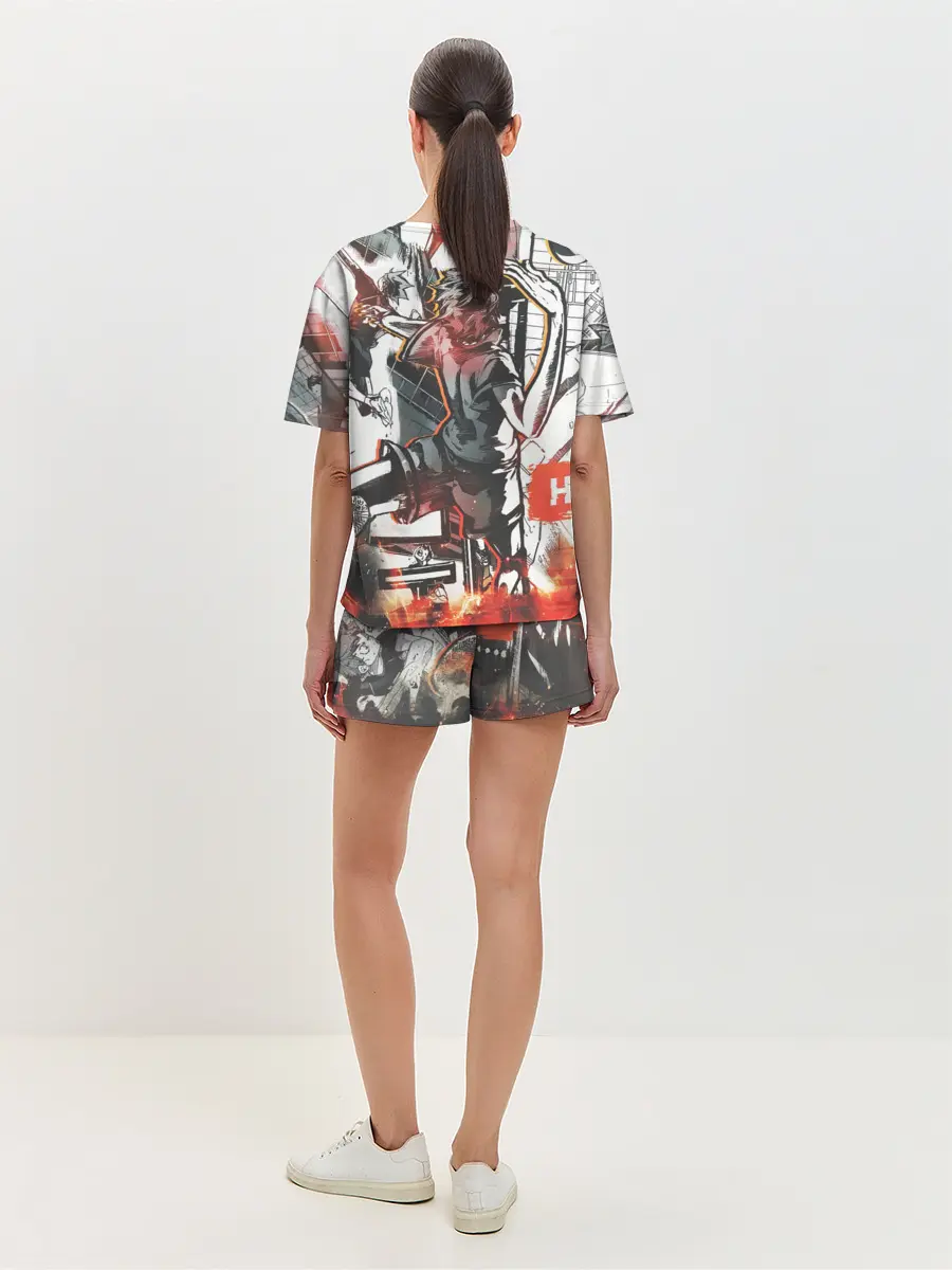 Женская пижама с шортами / Haikyu Haikyuu Haikuu