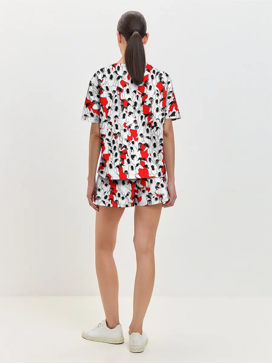 Женская пижама с шортами / Haunted Family