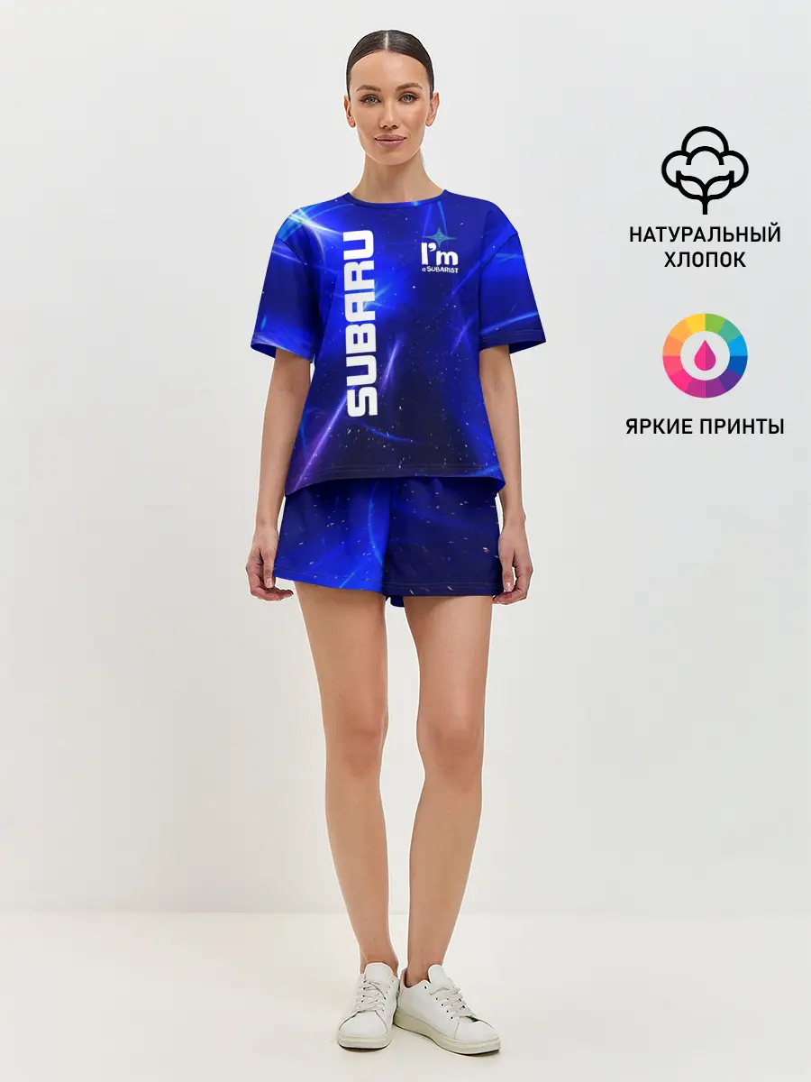 Женская пижама с шортами / Субару