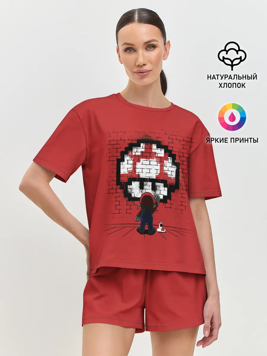 Женская пижама с шортами / Mario