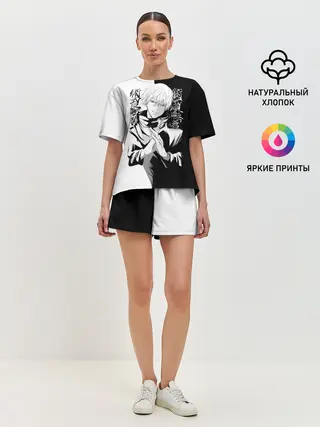 Женская пижама с шортами / Магическая битва