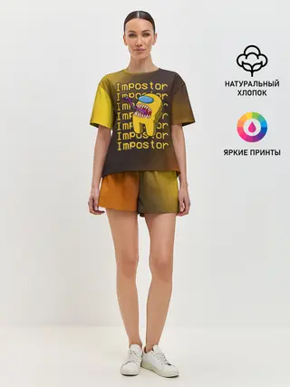 Женская пижама с шортами / AMONG US - IMPOSTOR