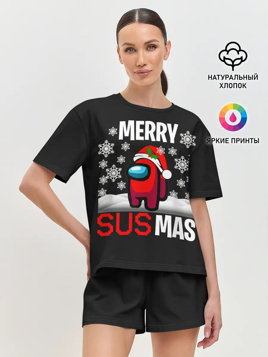 Женская пижама с шортами / Merry Sus Mas