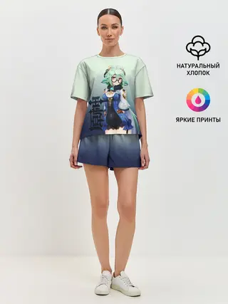 Женская пижама с шортами / Sucrose