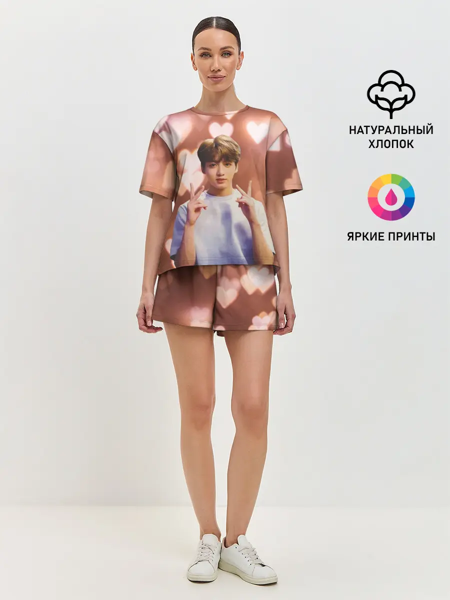 Женская пижама с шортами / JUNGKOOK BTS