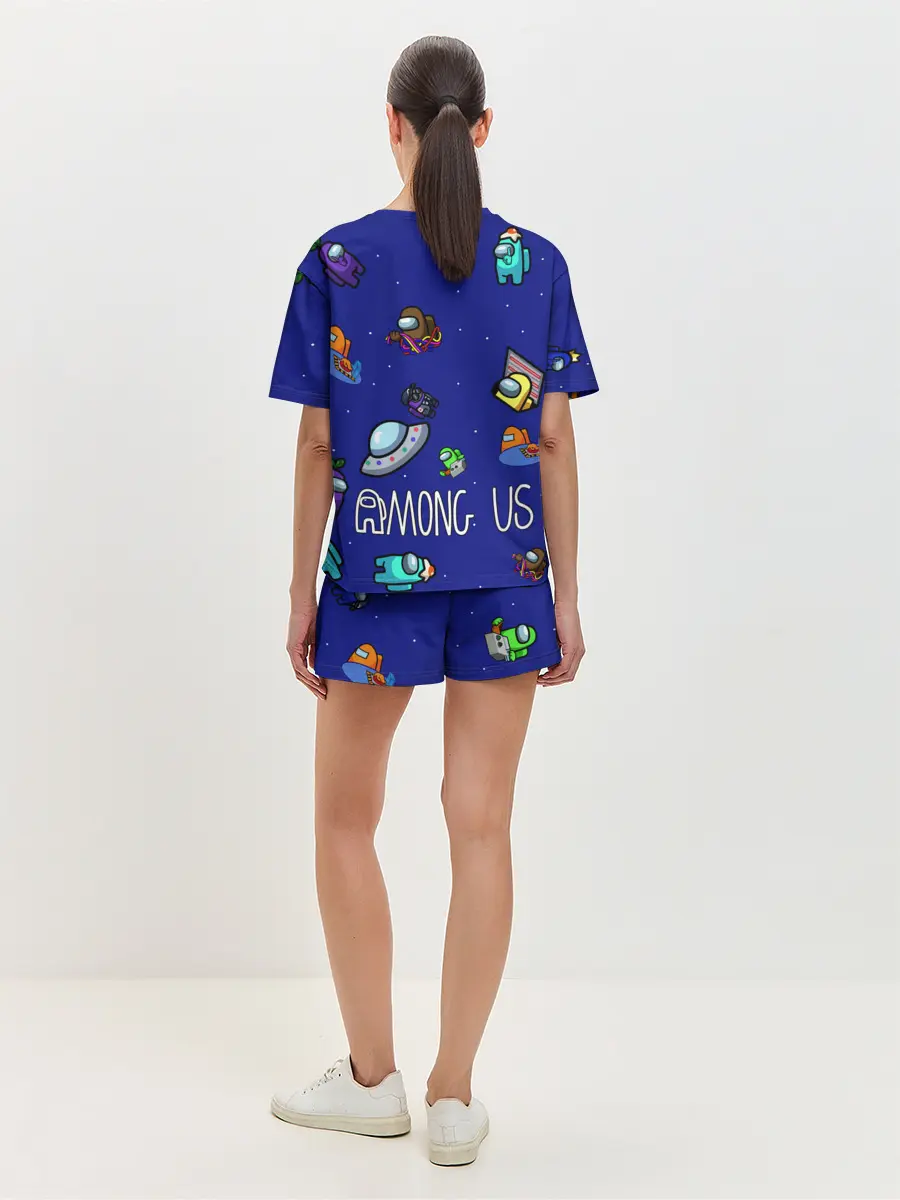 Женская пижама с шортами / Among Us | Game