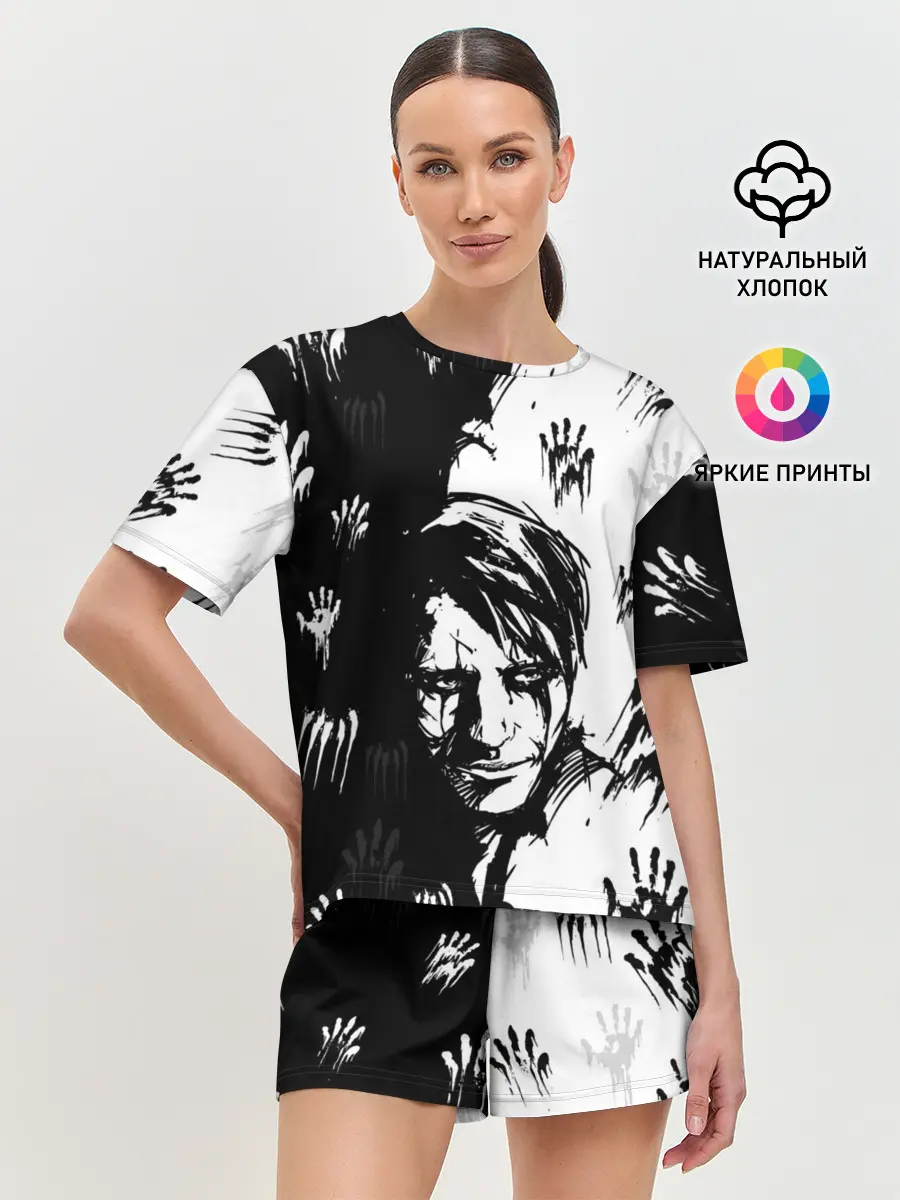 Женская пижама с шортами / DEATH STRANDING