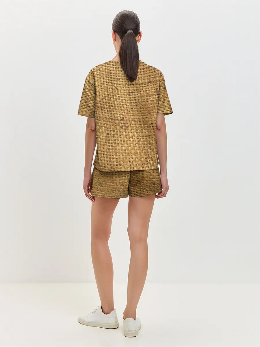 Женская пижама с шортами / Мешок