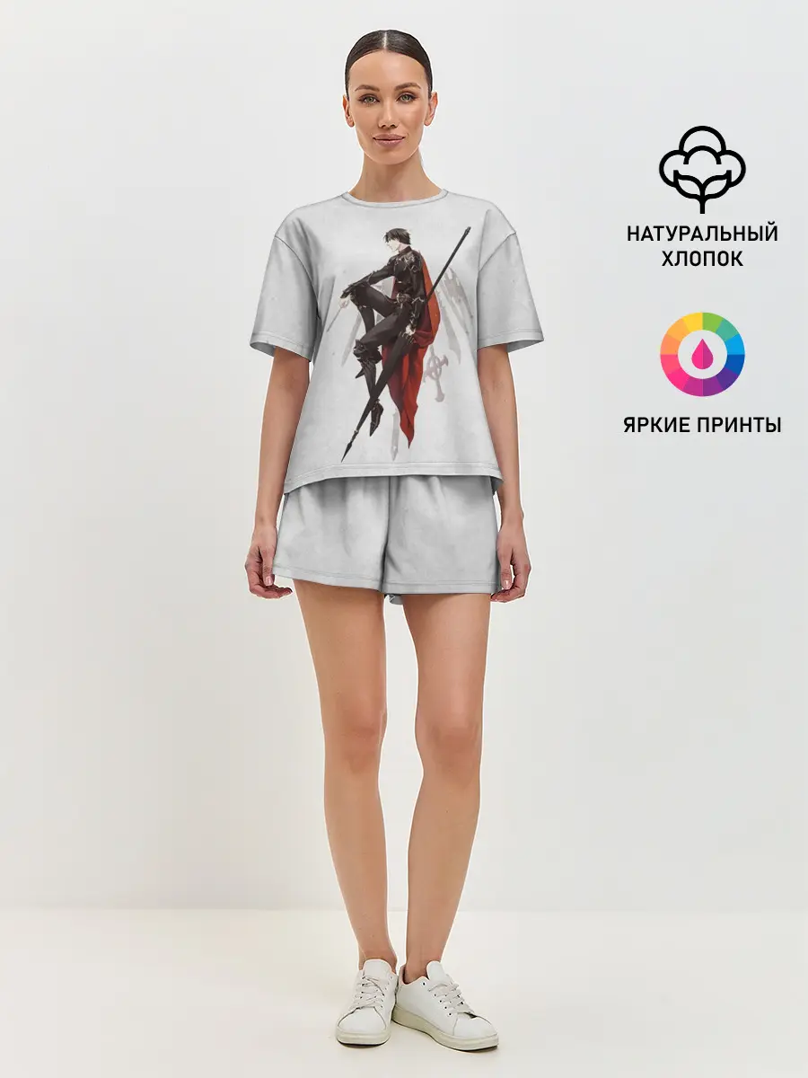 Женская пижама с шортами / Бог «Славы»