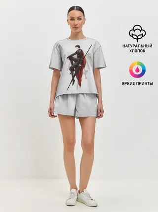 Женская пижама с шортами / Бог «Славы»