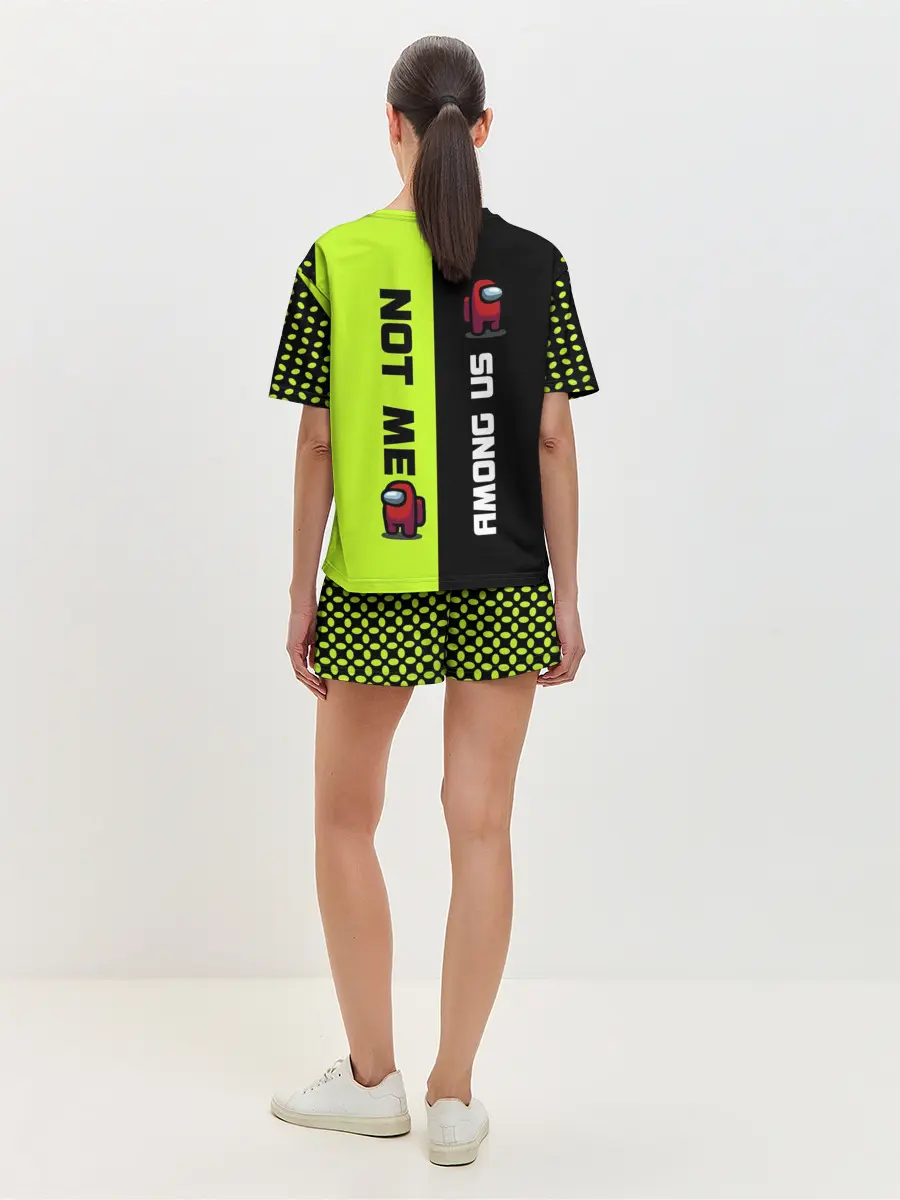 Женская пижама с шортами / Among us