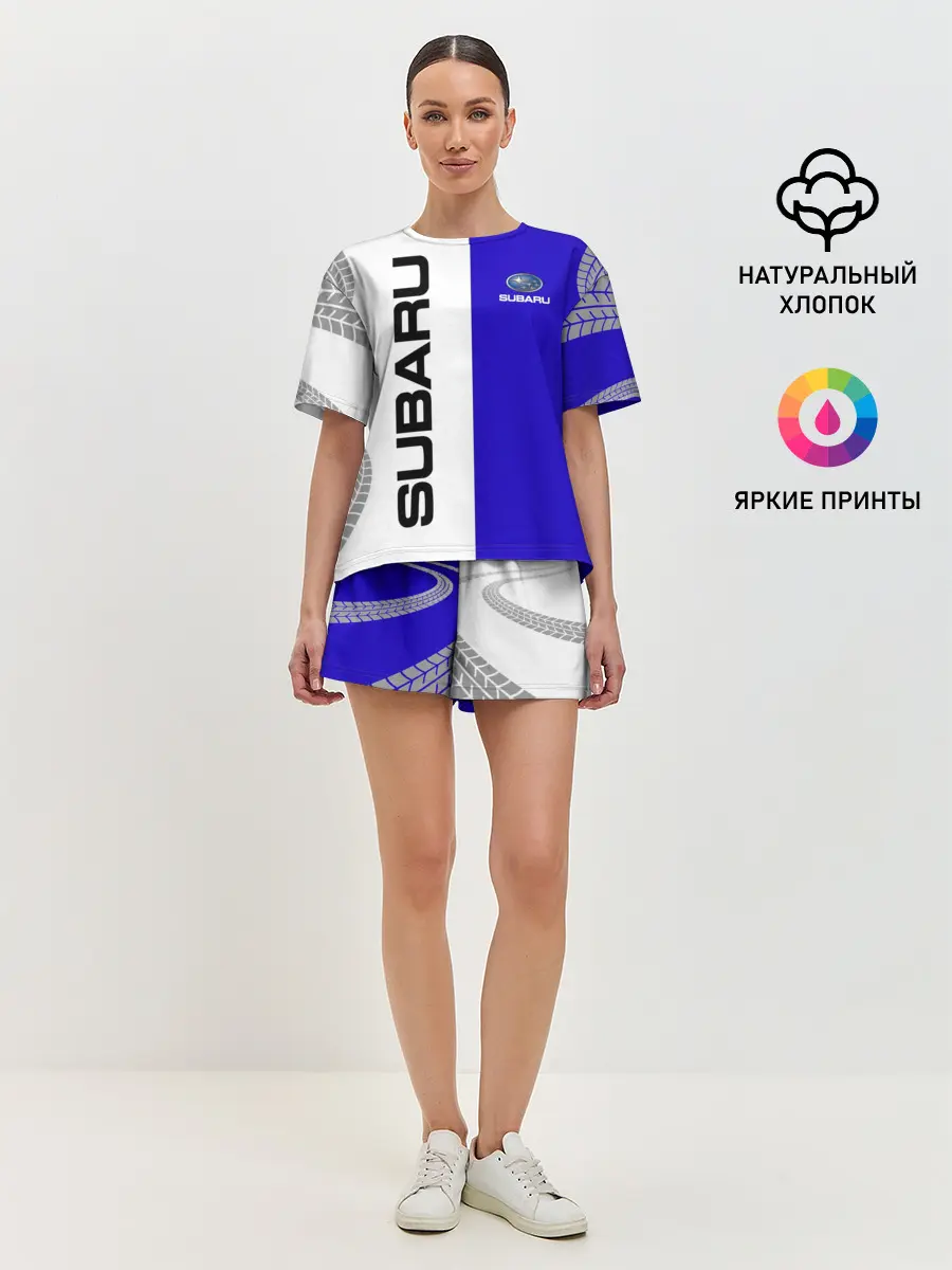 Женская пижама с шортами / SUBARU/Субару