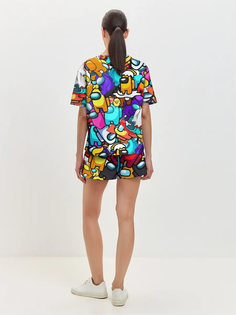 Женская пижама с шортами / AMONG US