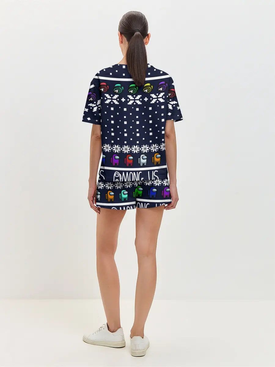 Женская пижама с шортами / AMONG US