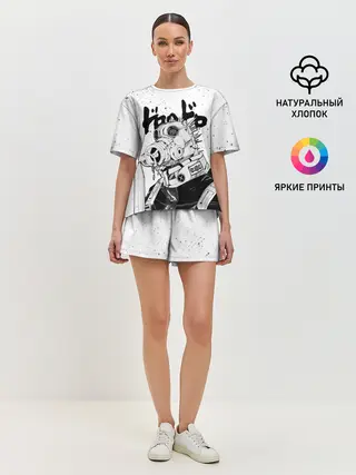 Женская пижама с шортами / Кайман Дорохедоро