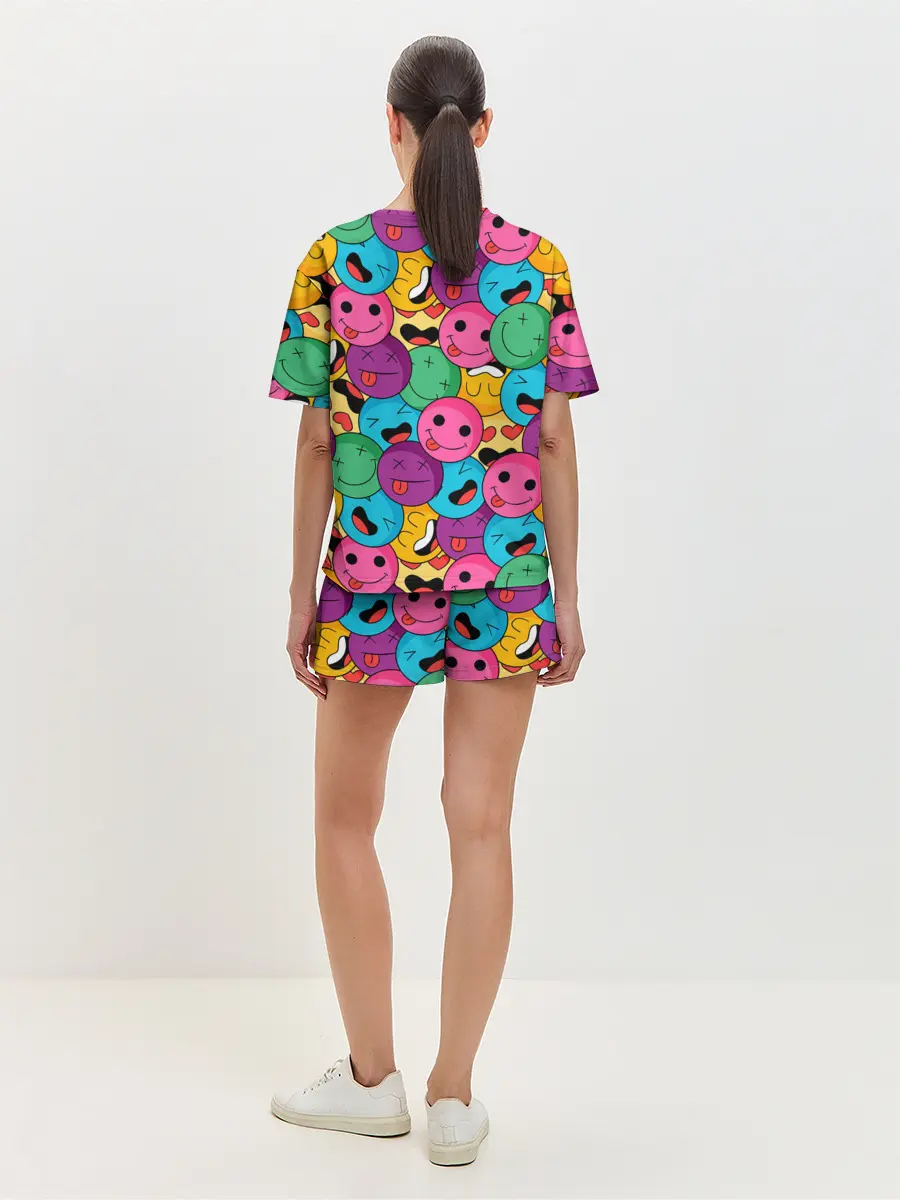 Женская пижама с шортами / Pattern