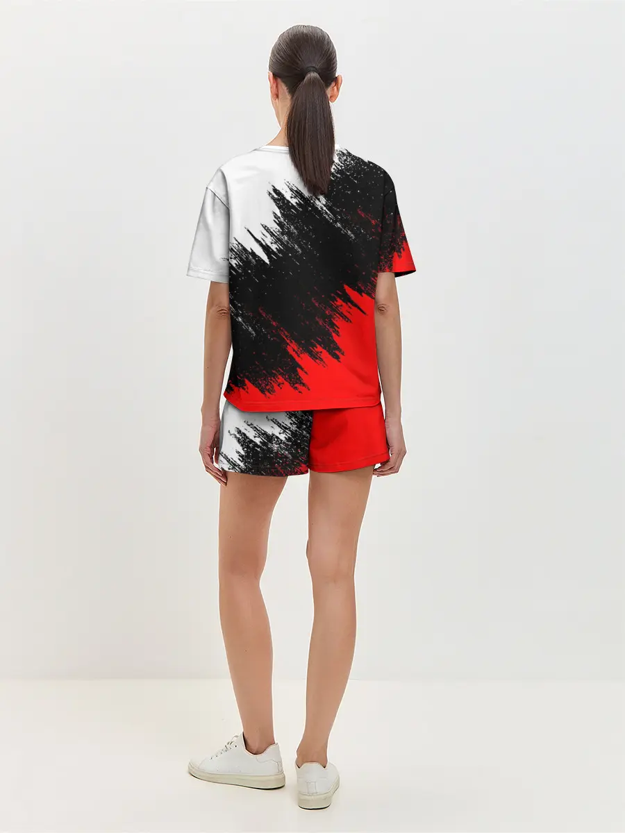 Женская пижама с шортами / ДЕЛАЕМ СЕБАСА - AMONG US