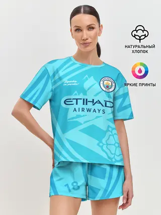 Женская пижама с шортами / MANCHESTER CITY