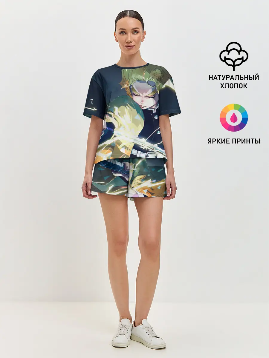 Женская пижама с шортами / ЗЕНИЦУ АГАЦУМА