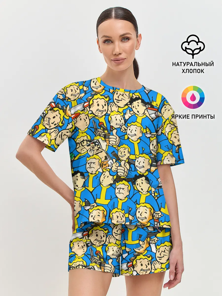 Женская пижама с шортами / FALLOUT