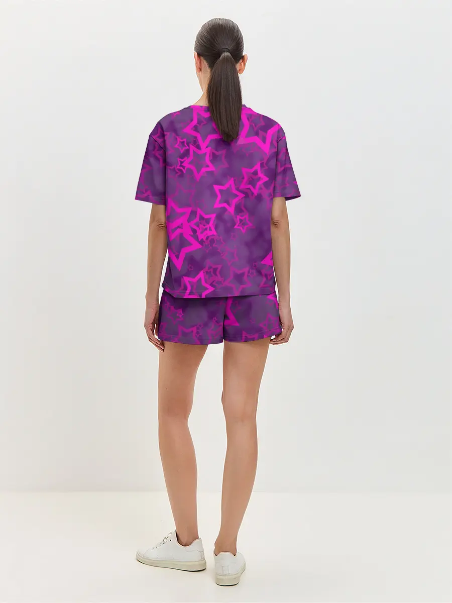 Женская пижама с шортами / Among Us