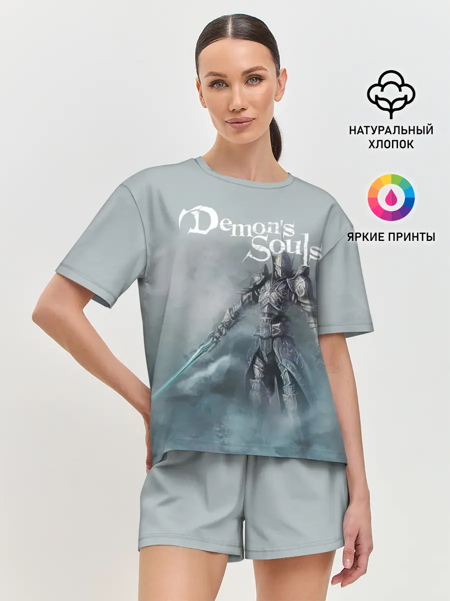 Женская пижама с шортами / Demons souls