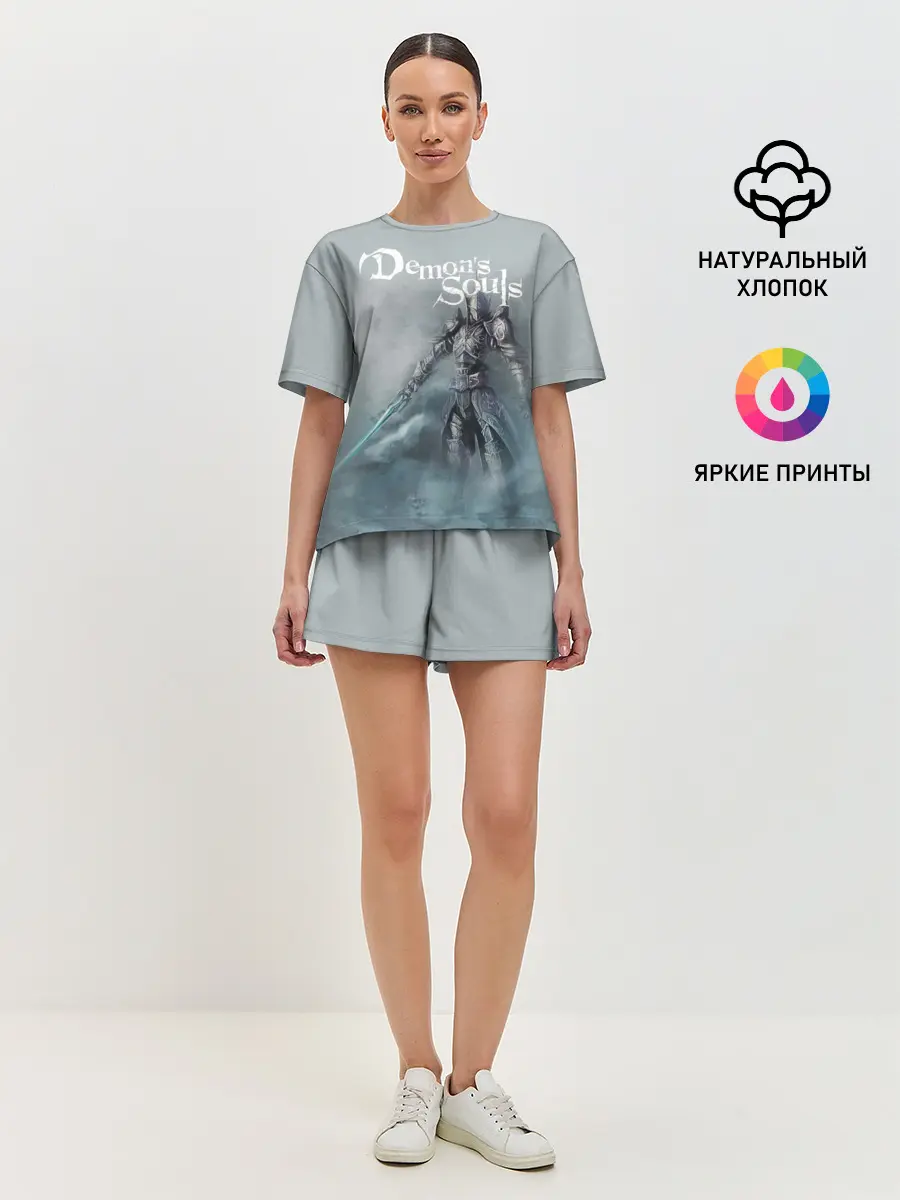Женская пижама с шортами / Demons souls