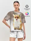 Женская пижама с шортами / Лиса