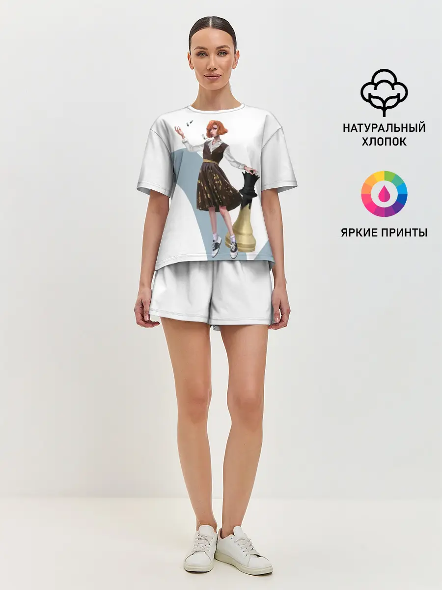 Женская пижама с шортами / Ход Королевы