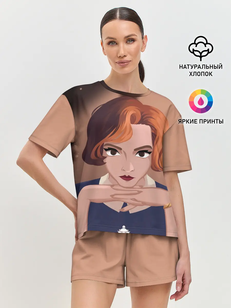 Женская пижама с шортами / Ход Королевы