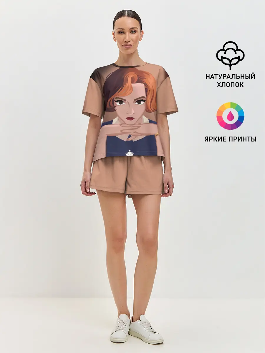 Женская пижама с шортами / Ход Королевы