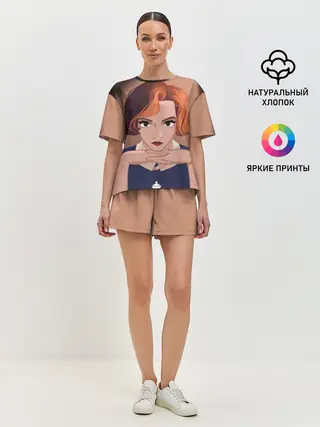 Женская пижама с шортами / Ход Королевы