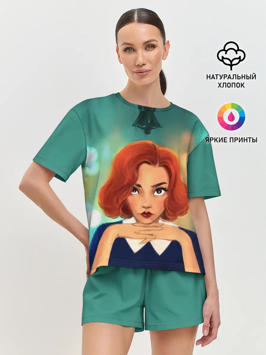 Женская пижама с шортами / Ход Королевы