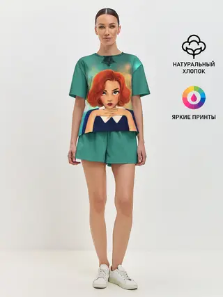 Женская пижама с шортами / Ход Королевы