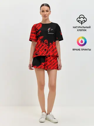 Женская пижама с шортами / AMONG US - Impostor