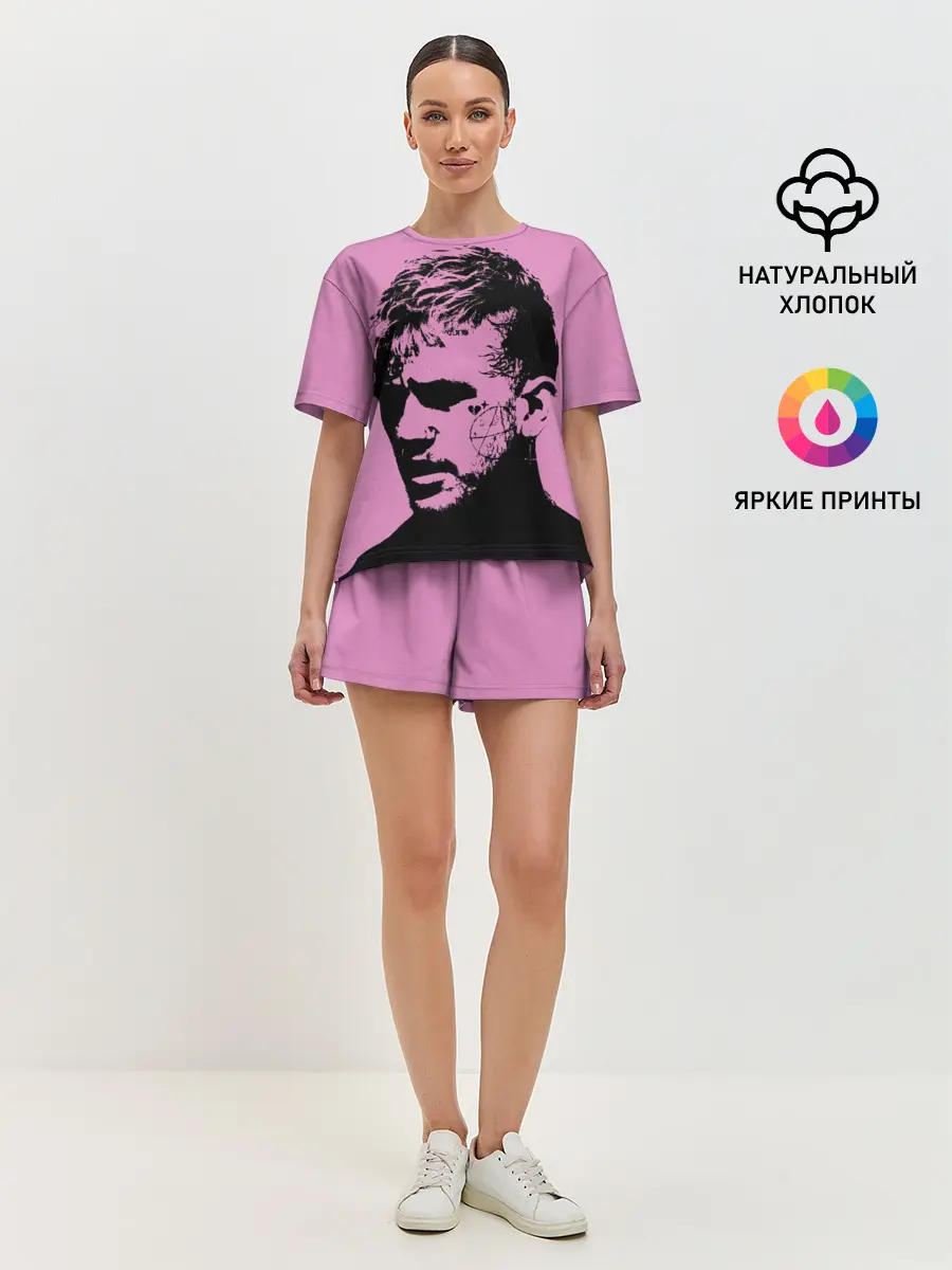 Женская пижама с шортами / Lil peep