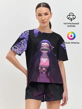 Женская пижама с шортами / НЕДЗУКА