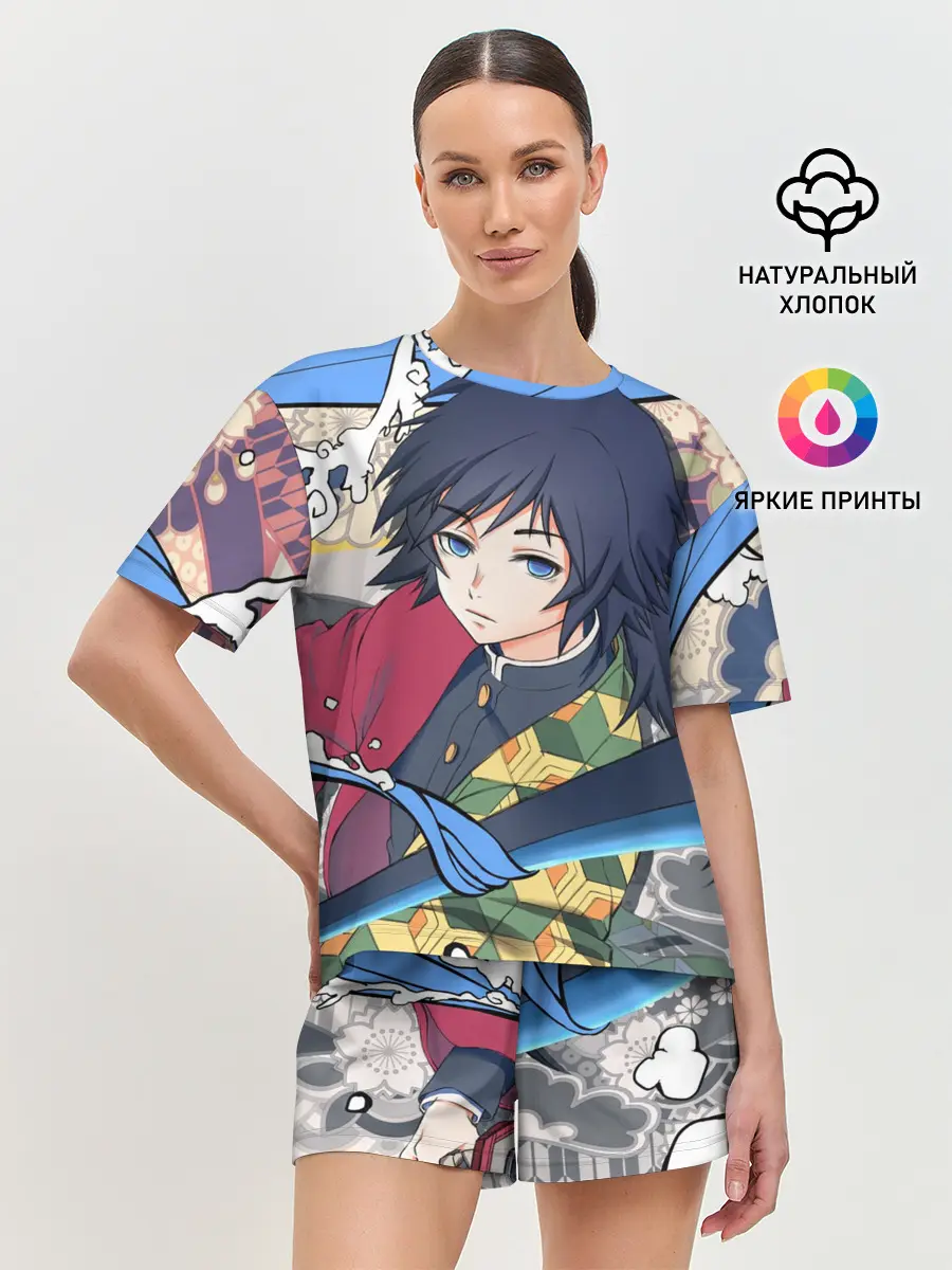 Женская пижама с шортами / ГИЮ ТОМИОКА ФРЕСКА