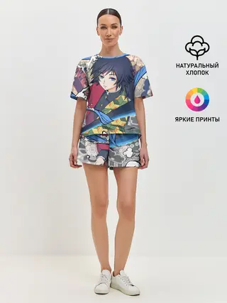 Женская пижама с шортами / ГИЮ ТОМИОКА ФРЕСКА