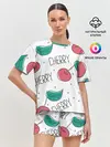 Женская пижама с шортами / Вишенки Cherry