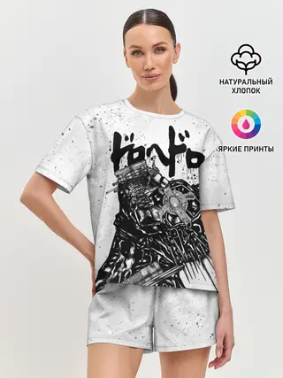 Женская пижама с шортами / Профиль Каймана